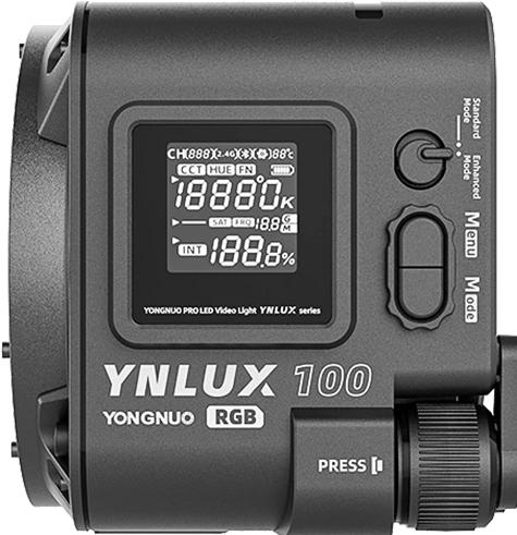 Actual product image Yongnuo YN LUX100RGB Kit LED Monolight (Video light)