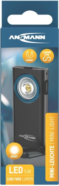 Immagine prodotto Ansmann Mini lampada 5W, USB-C, modalità boost 400lm (6 cm, 400 lm)