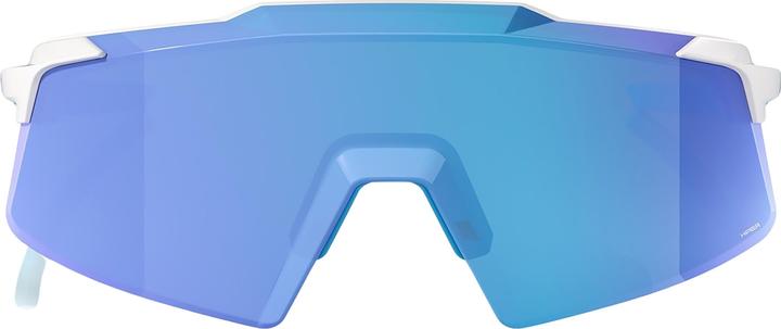 Image du produit 100% Aerocraft - Matte White - HiPER Blue Mirror Lens (Blanc mat, Bleu)
