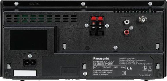 Image du produit Panasonic Sc-Ux104eg (Lecteur de CD, Bluetooth, 2x 150 W)