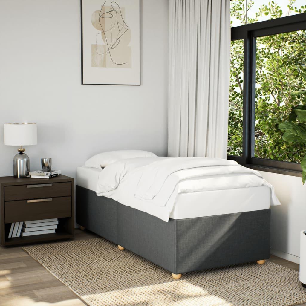 Thumbnail - VidaXL, Bett, Bettgestell Stoff (100 x 200 cm)