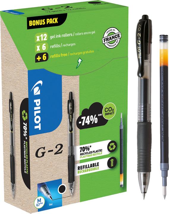 Immagine prodotto Pilot G-2 (Nero, 12 x)