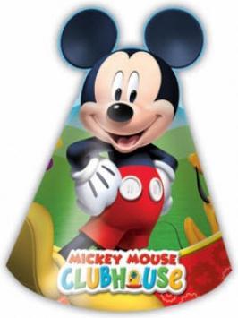 Immagine prodotto Mickey Mouse Cappello di Topolino (6 pz.)