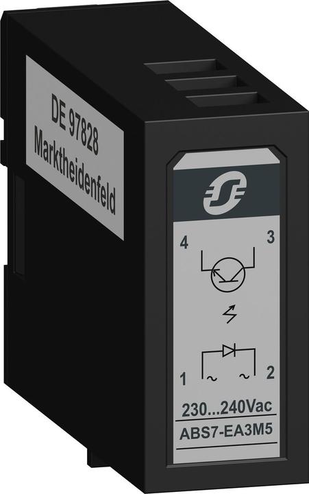 Produktbild Schneider Electric Einsteckbares Halbleiterrelais-12,5mm, ABS7EA3M5