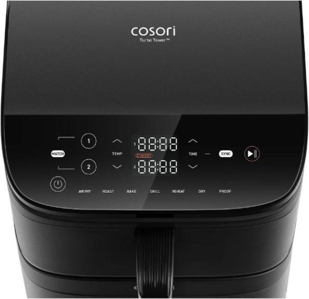 Actual product image Cosori CAF-DC121-ADER Doppel-Heissluftfritteuse