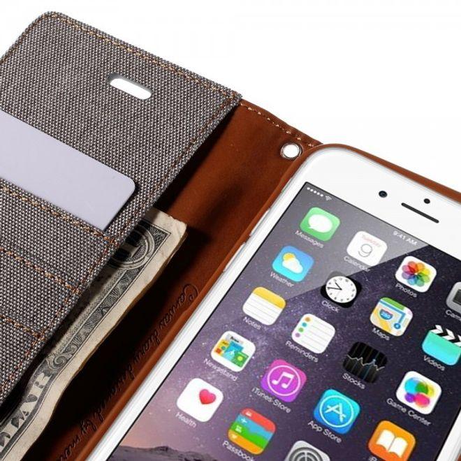 Actual product image Goospery Canvas Diary Series (Apple iPhone 6 Plus, Apple iPhone 6s Plus)