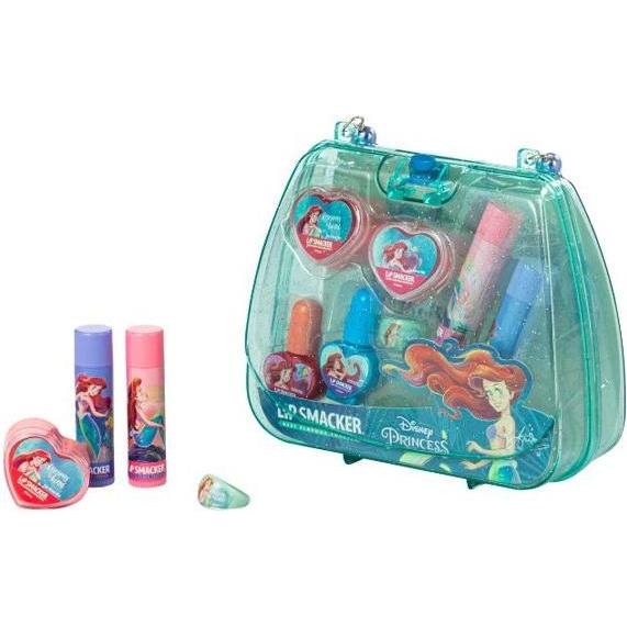 Lip Smacker, Lippenpflege, Disney Princess Ariel Mini Makeup Bag