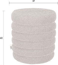 Produktbild Dutchbone Sen Stool Brown Orange