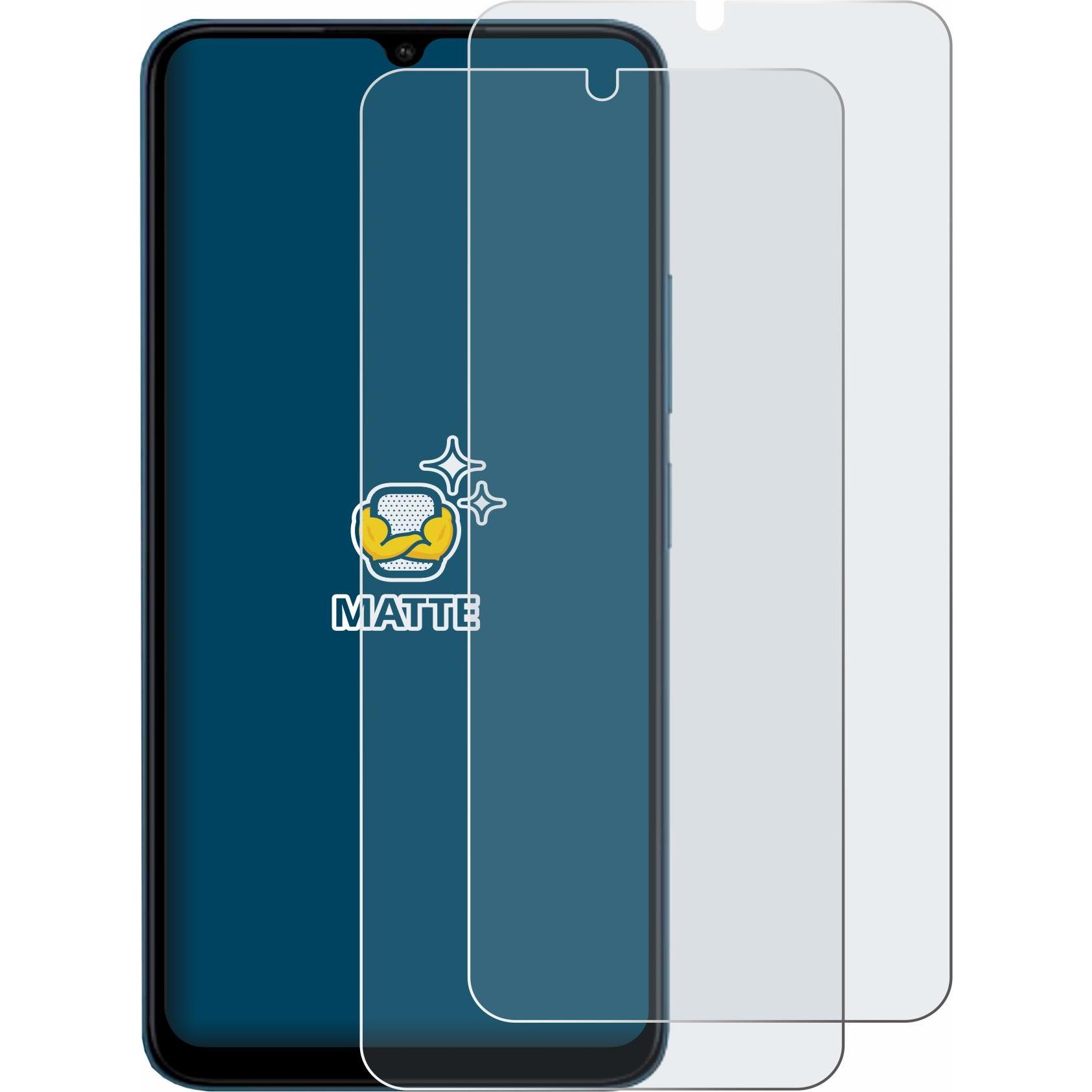 Thumbnail - BROTECT Entspiegelungs-Schutzfolie Displayschutz Matt (2 Stück, Xiaomi Redmi 13C), Smartphone Schutzfolie, Grau