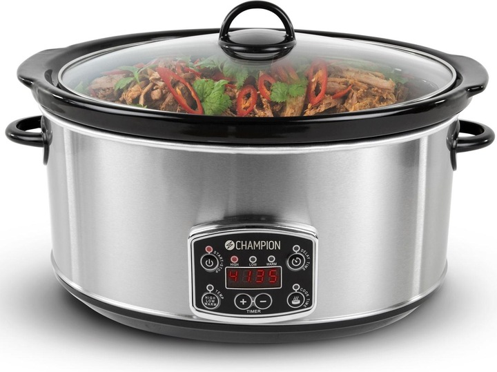 Actual product image Champion Slow cooker 6.5litre (EU plug)