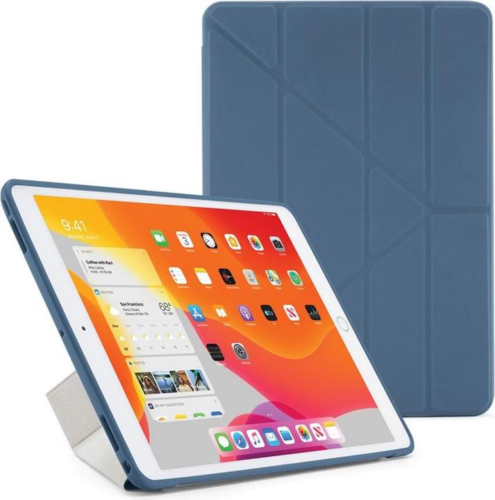 Produktbild Pipetto iPad 10.2 2019/2020 Origami case with TPU back (Color: Navy) (Apple iPad 2019 (7. Gen), Apple iPad 2020 (8. Gen), Apple iPad 2021 (9. Gen))