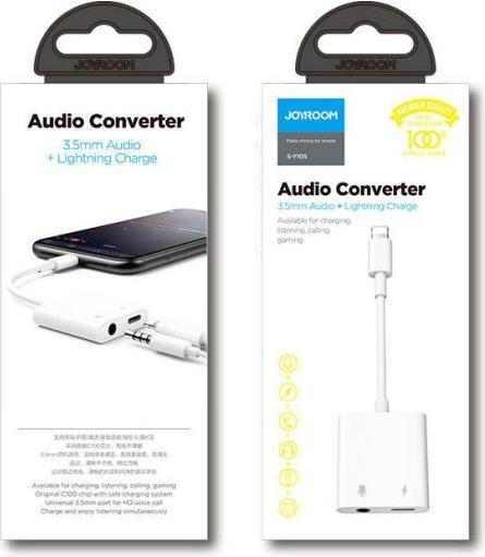Actual product image Joyroom Audio Converter (Lightning, 3.5mm jack)