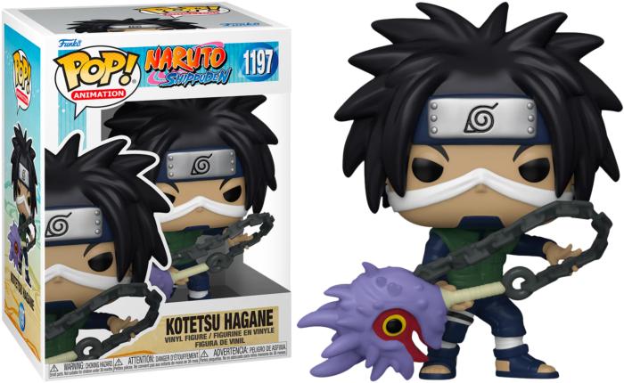 Actual product image Funko POP! Naruto : Kotetsu Hagane w/Weapon (1197)