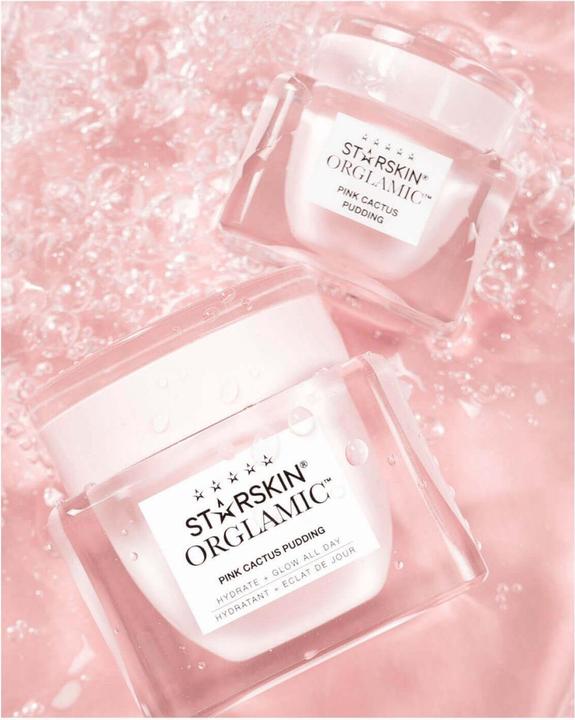 Actual product image Starskin - ORGLAMIC Pink Cactus Hydrating & Glow Pudding (50 ml, 24h cream)