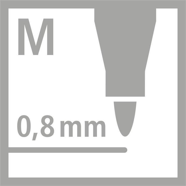 Produktbild STABILO pointMax Filzschreiber (Korallenrot, 1 x)
