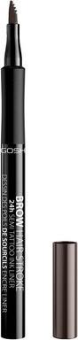 Produktbild Gosh Brown Hair Stroke Precision Eyebrow S (Dunkelbraun)