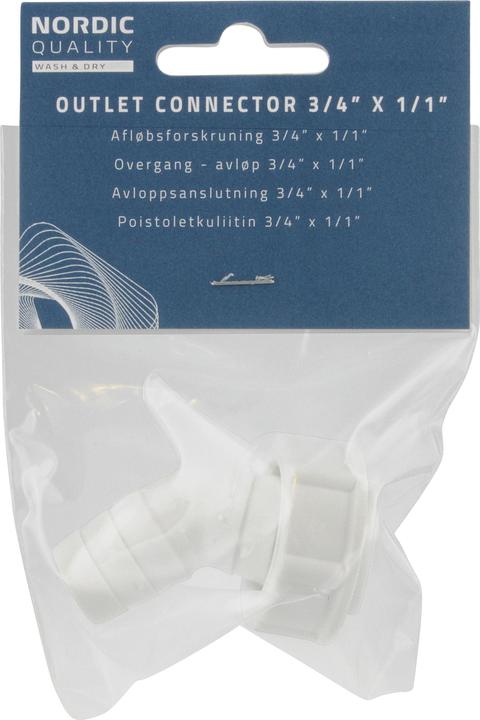 Actual product image Siemens Outlet connector 3/4" x 1/1"