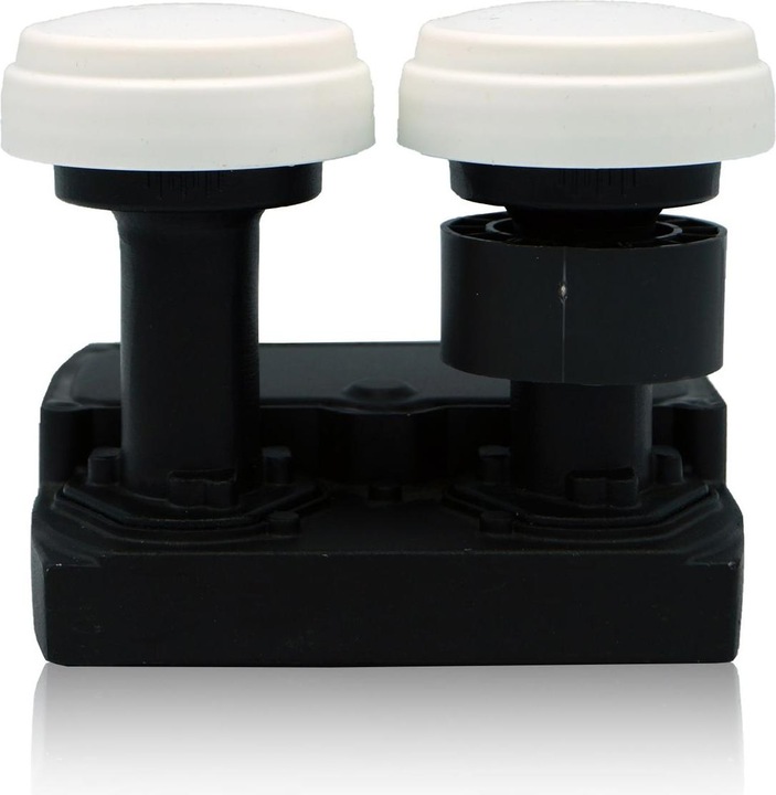 Produktbild FTE Premium Monoblock Quad LNB Sat-Antenne (4-Teilnehmeranschluss, Zwei-Satelliten-Positionen, HD 1080 (Quad LNB)