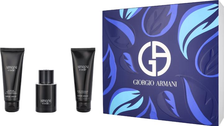 Produktbild Giorgio Armani Code Homme Set Eau de Toilette 50ml + Duschgel 50ml + After Shave Balm 75ml (Parfum Set)