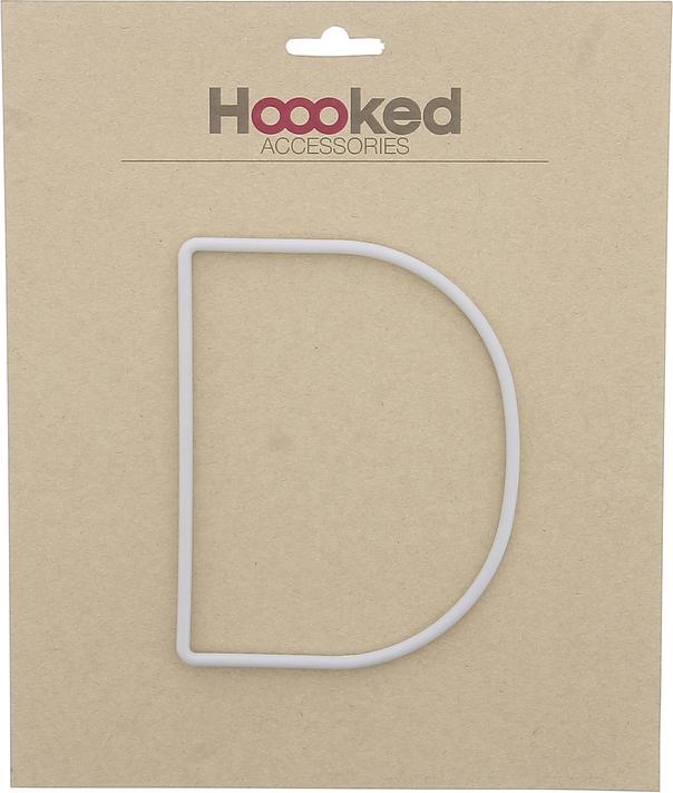Hoooked Cadre lettre D plastique recyclé