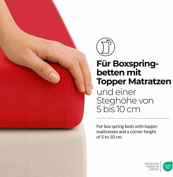 Produktbild Etérea Comfort Jersey Topper (180 x 200 - 200 x 200 cm)