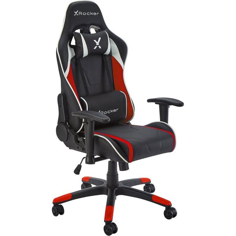 X Rocker Sedia da gioco eSports compatta Agility JR Noire/Rouge, Sedia gaming, Rosso