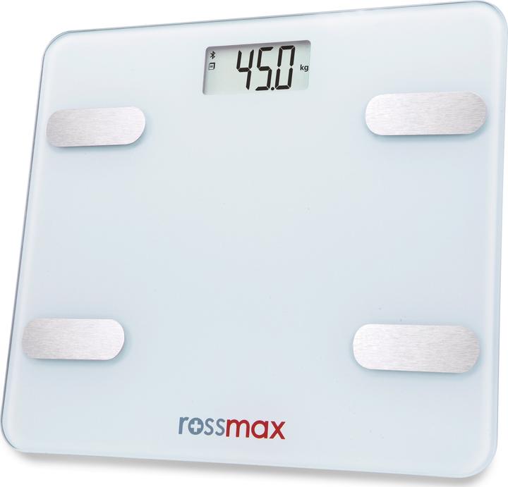 Immagine prodotto Rossmax WF262 Misuratore di grasso corporeo con bilancia con Bluetooth
