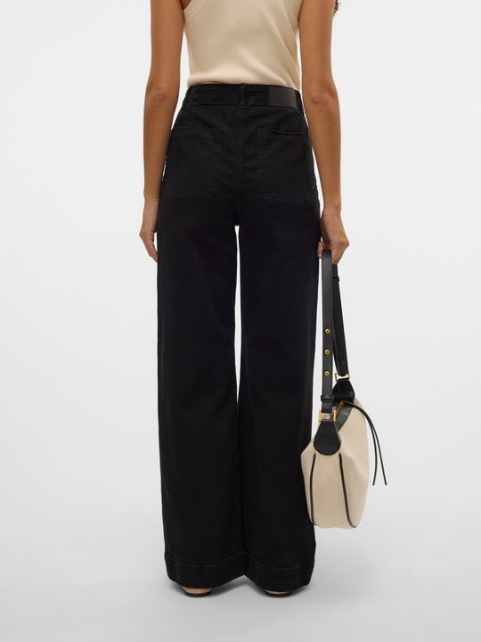 Produktbild Vero Moda VMKAYLA Hohe Taille Weiter Beinschnitt Jeans Weit geschnitten (W29/L32)