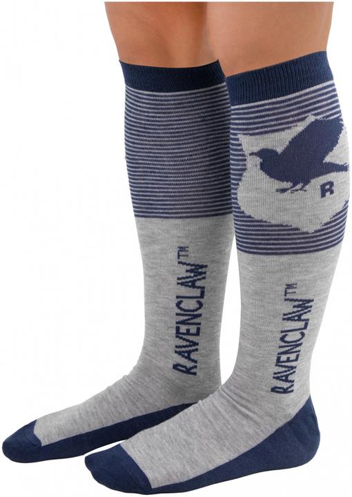 Immagine prodotto Cinereplicas Set di 3 calzini Ravenclaw al ginocchio - Harry Potter CR1643 (confezione da 3, 35 - 40)
