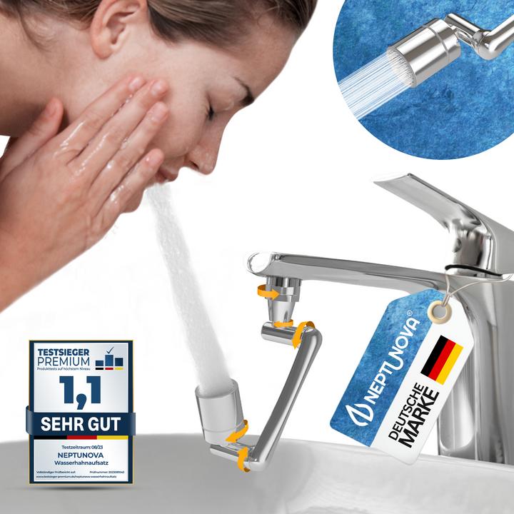 Actual product image Neptunova Swivel tap attachment