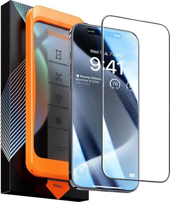 Produktbild Torras Diamond Panzerglas (1 Stück, Apple iPhone 15 Pro Max)