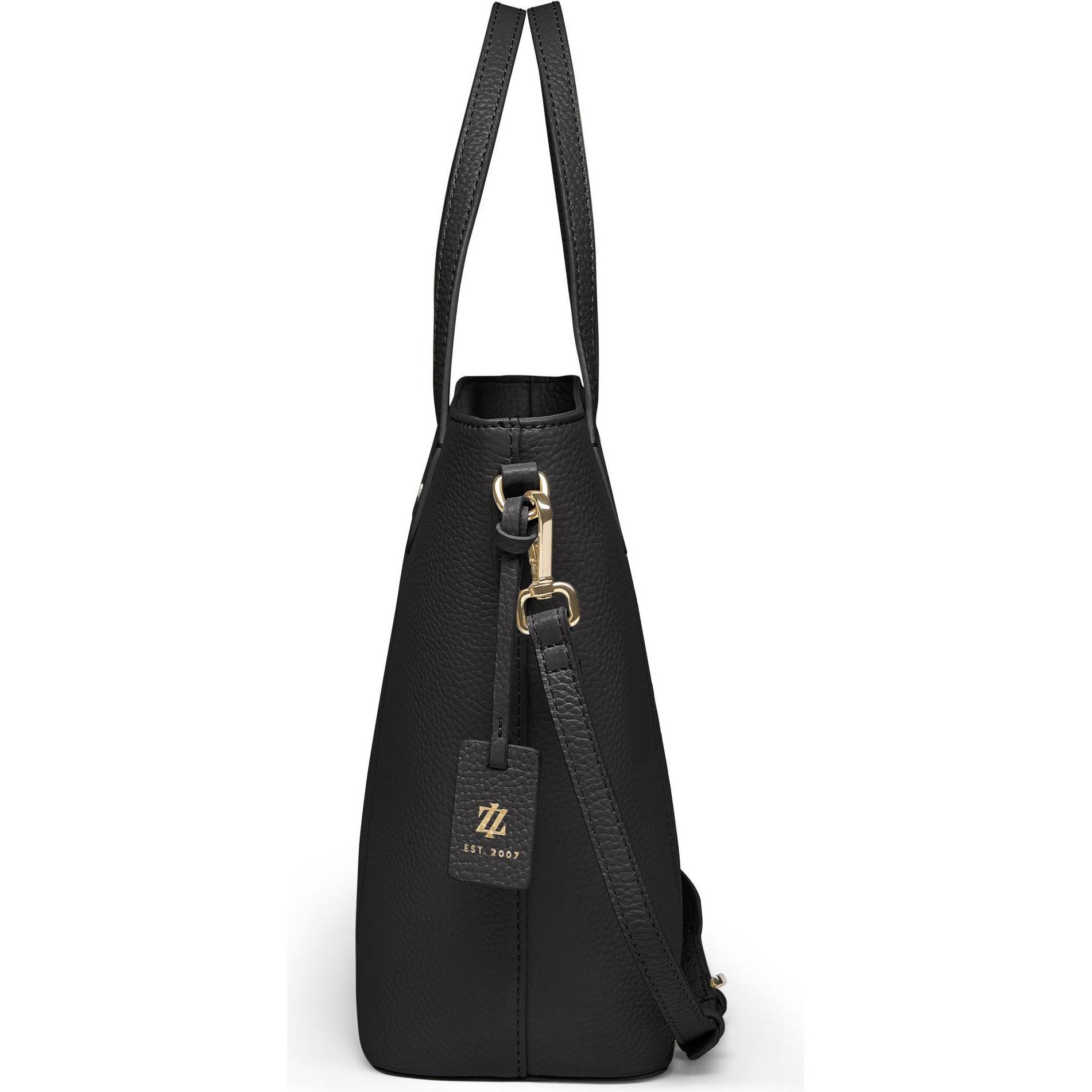 Thumbnail - Lazarotti, Tasche, Bologna Leather Shopper Tasche Leder 31 cm, Schwarz, (8 l)