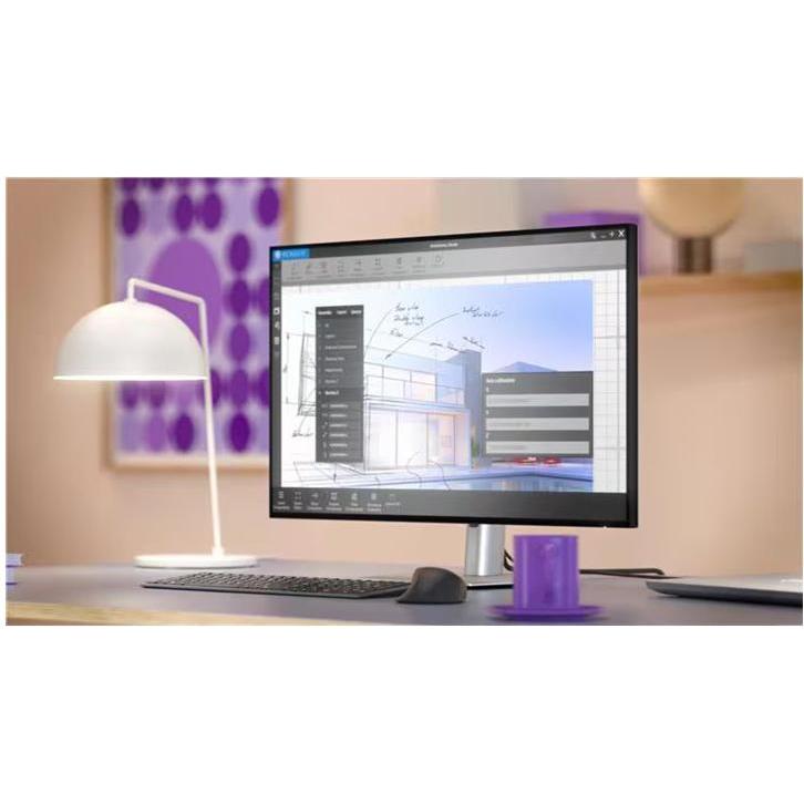 Dell U2725QE monitor 27 inches IPS Black LED 4K (3840x2160)/169/Thunderbolt/HDMI/DP/USB-C/USB/RJ-45/