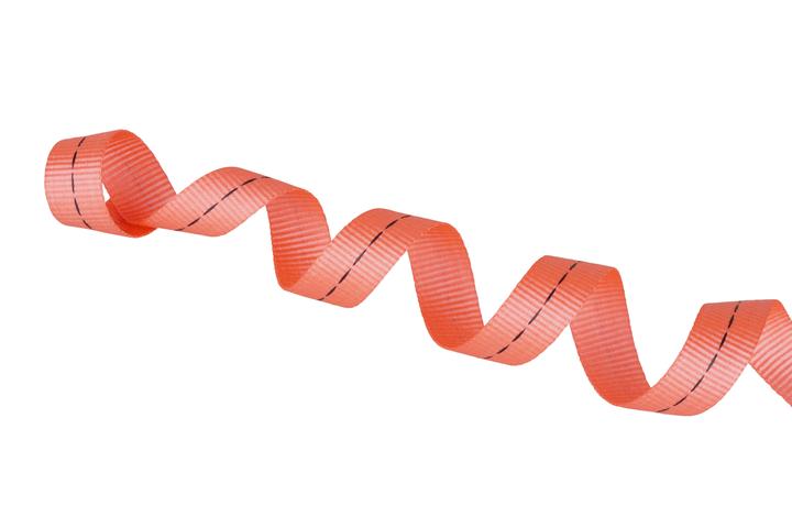 Actual product image Mamutec Polyester webbing red 25 mm, 100 m