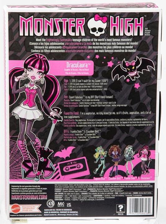 Produktbild Monster High Draculaura