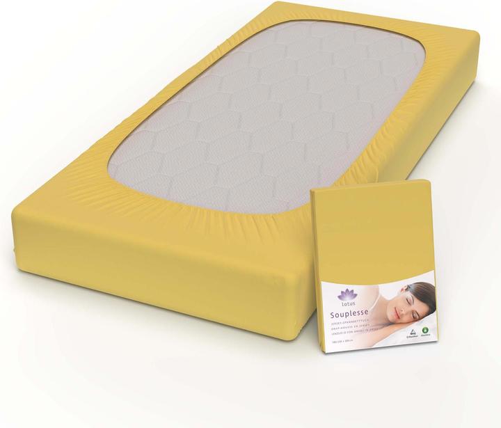 Image du produit Lotus Bettwaren Drap-housse en jersey Souplesse (120 x 200 cm)