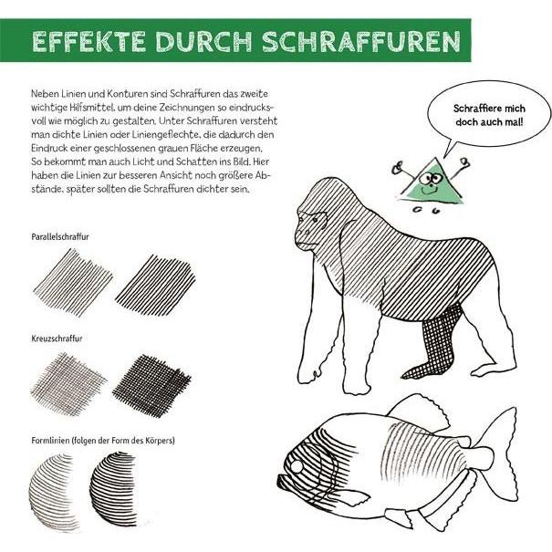 Thumbnail - Die Kunst des Zeichnens für Kinder Starter-Block - Tiere, Kinderbücher von Gecko Keck