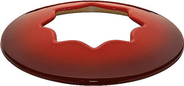 Produktbild Küchenprofi Fondue-Garnitur GRENOBLE rot 16 cm (Fondue Chinoise, Käsefondue)