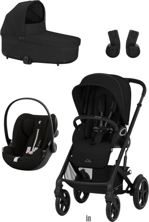 Cybex Talos S Lux Kinderwagen inkl. Babywanne und Cloud G - Kollektion 2026 /4in1 Set (0 Monate - 4 Jahre)