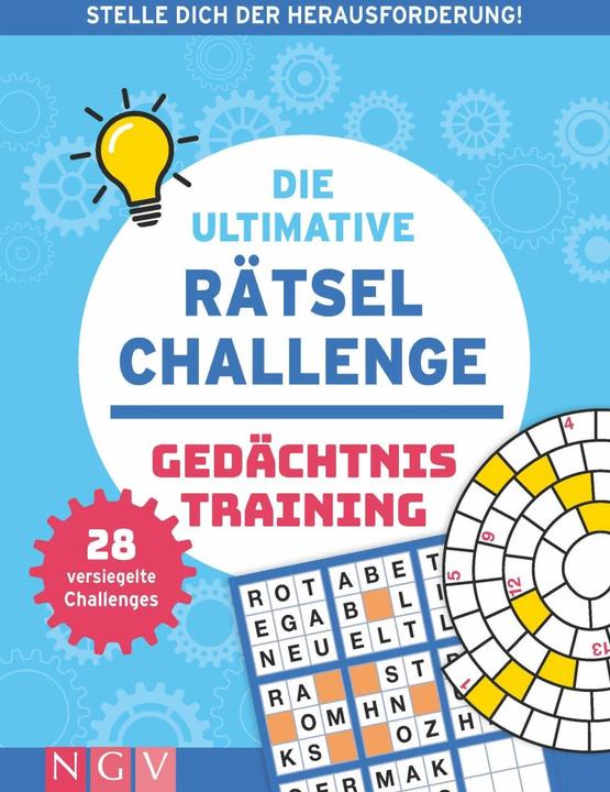 Die ultimative Rätsel-Challenge Gedächtnistraining (German, Naumann & Göbel, 2023)
