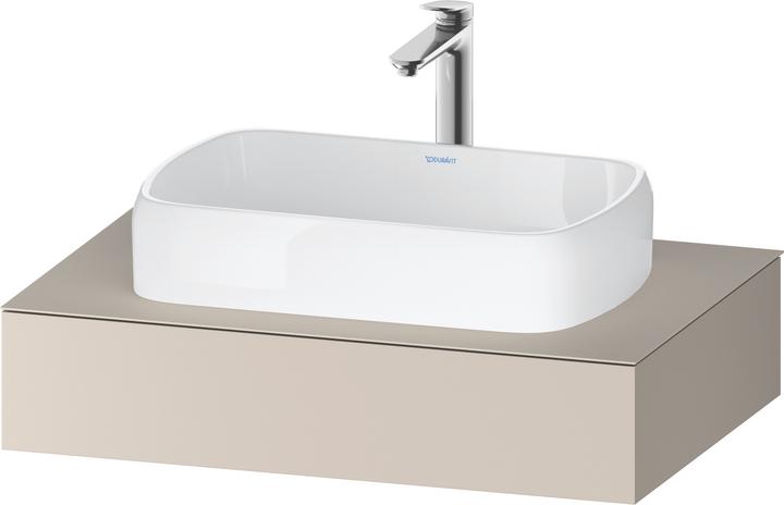 Produktbild Duravit Qatego Konsole, 800x550x170mm, mit Ausschnitt mittig