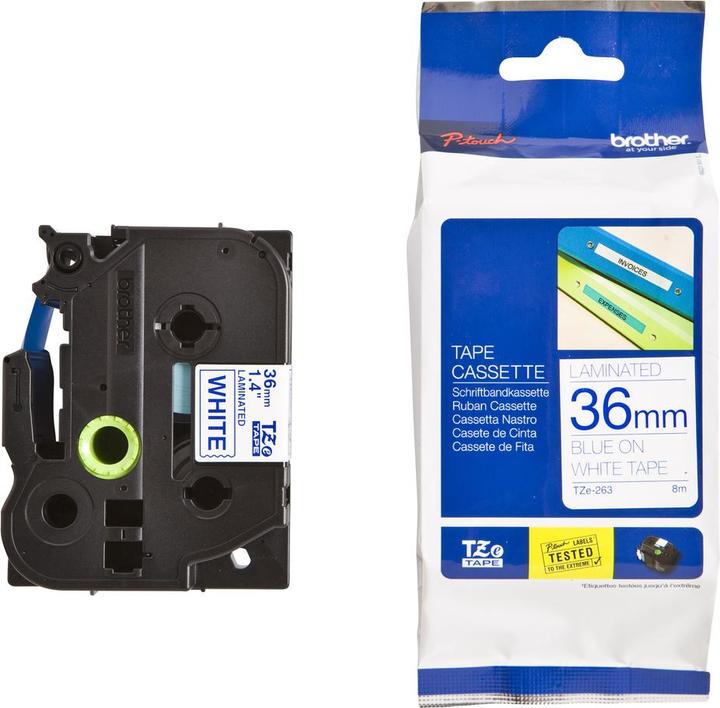 Produktbild Brother P-Touch (3.60 cm, Blau)