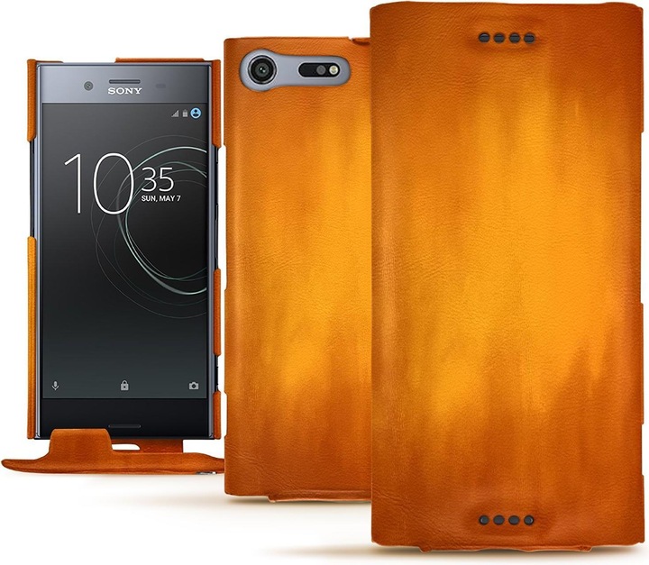 Actual product image Noreve Leather cover vertical (Sony Xperia XZ Premium)