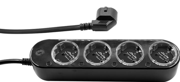 Produktbild Shelly Power Strip 4 Gen4 schwarz (4 x, CEE 7/3, 1.50 m)