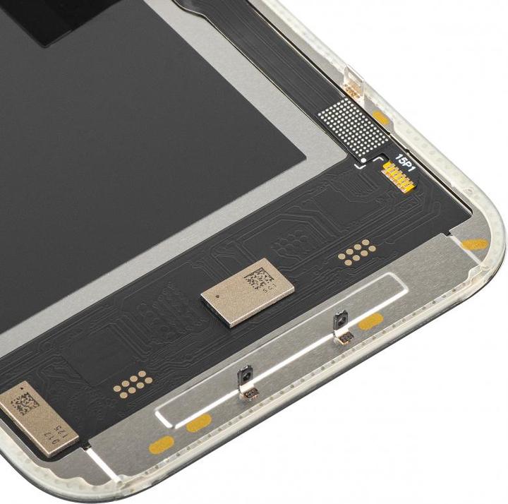 Produktbild MP Display Unit f?r iPhone 15 Pro, Soft OLED FHD 120Hz IC Movable Version, Aftermarket, Black (Apple iPhone 15 Pro)