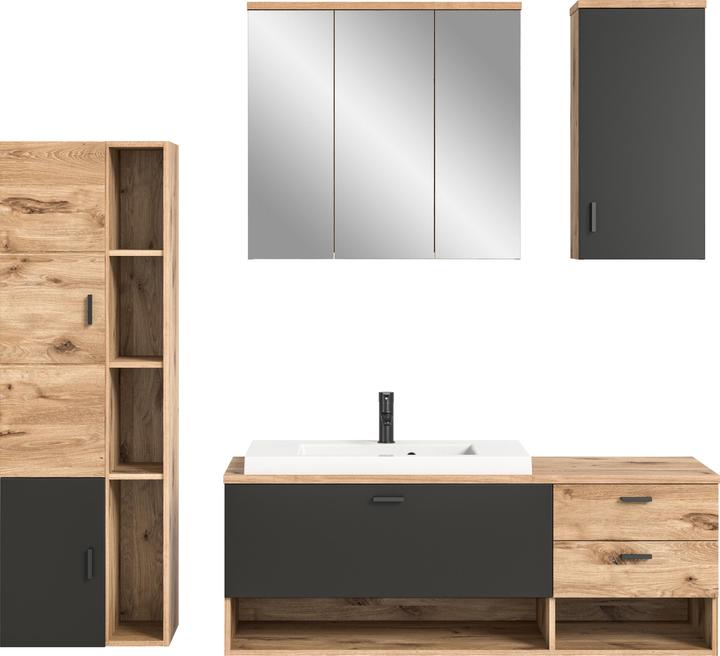 Actual product image Xonox Home Grado 4-piece bathroom furniture set