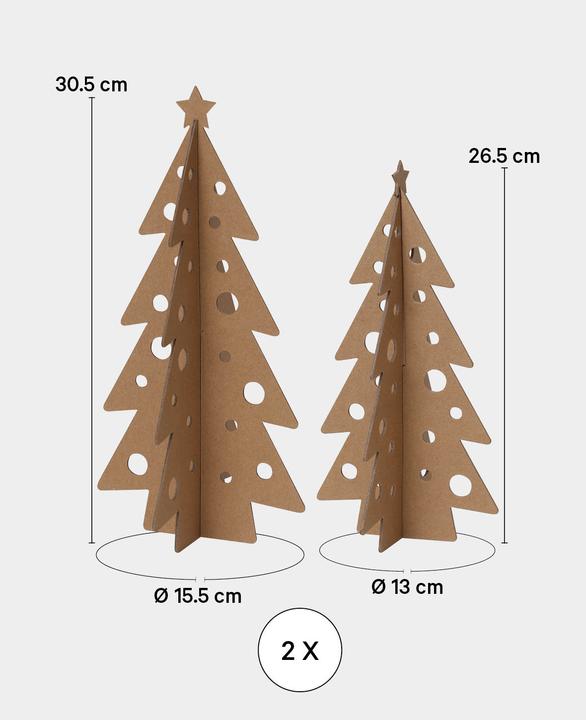 Produktbild I Am Creative Tannenbaum Set DIY, 4tlg.
