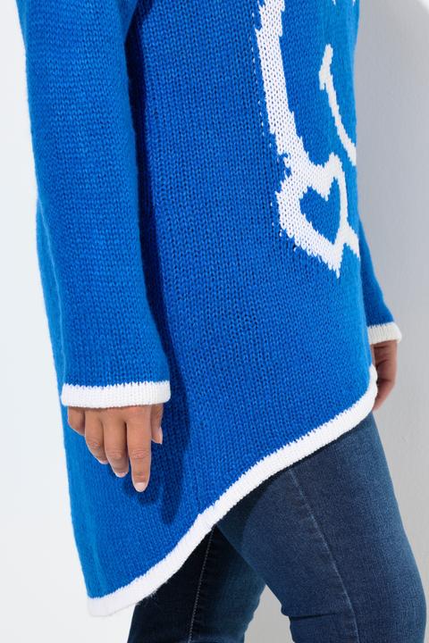 Produktbild Angel of Style Pullover, A-Linie, Smiley, Saum hinten länger (42, 44)