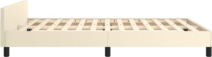 Actual product image vidaXL Bettgestell mit Kopfteil (140 x 190 cm)