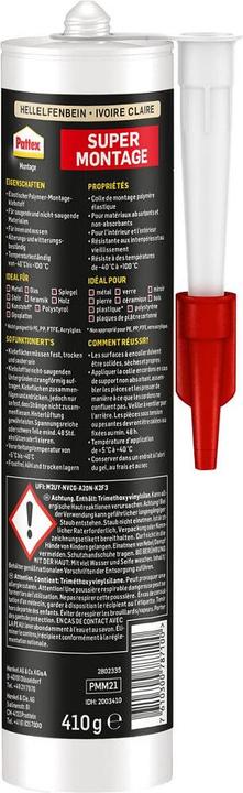 Actual product image Pattex Super assembly (410 g)